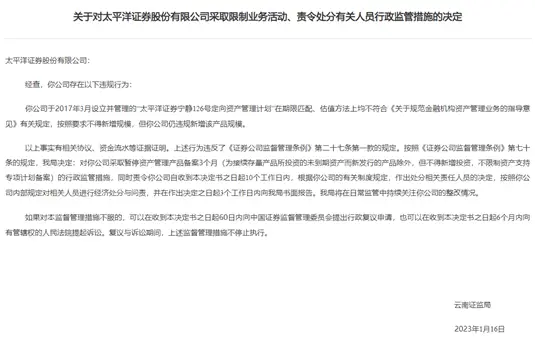 券商资管业务罚单_2023年券商罚单统计_配资违规吗