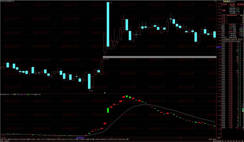 分时图资金进出指标_资金流入流出指标_主动买卖盘分析