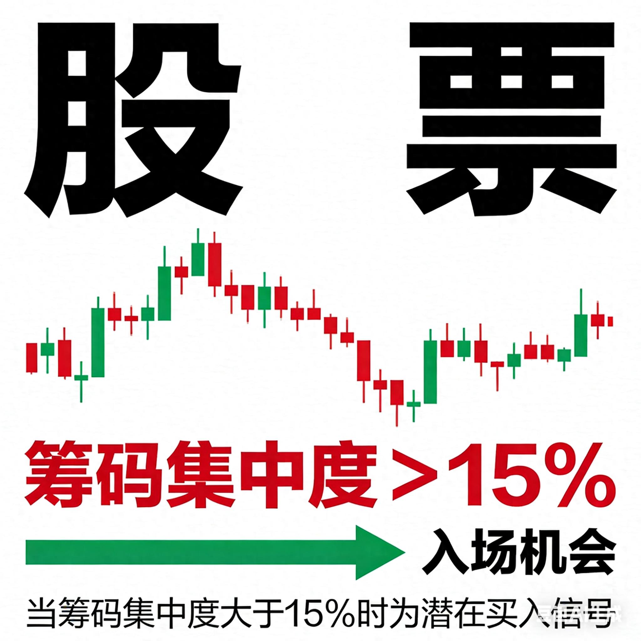 低位吸筹信号_筹码集中度大于15%_股票流通是什么意思